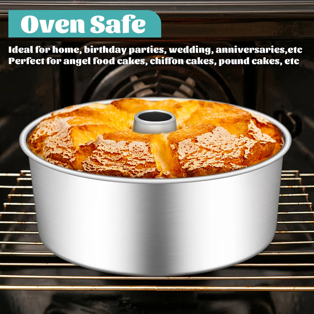 10 Inch Stainless Steel Deep Cake Pan