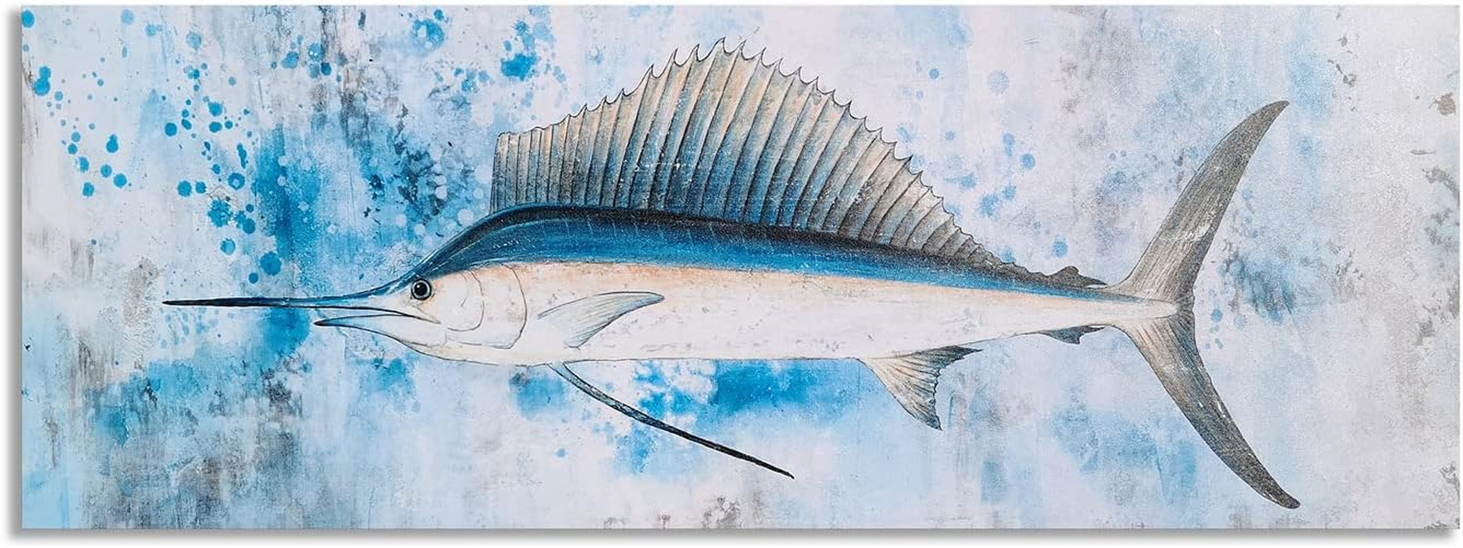 Swordfish Canvas Wall Art 
