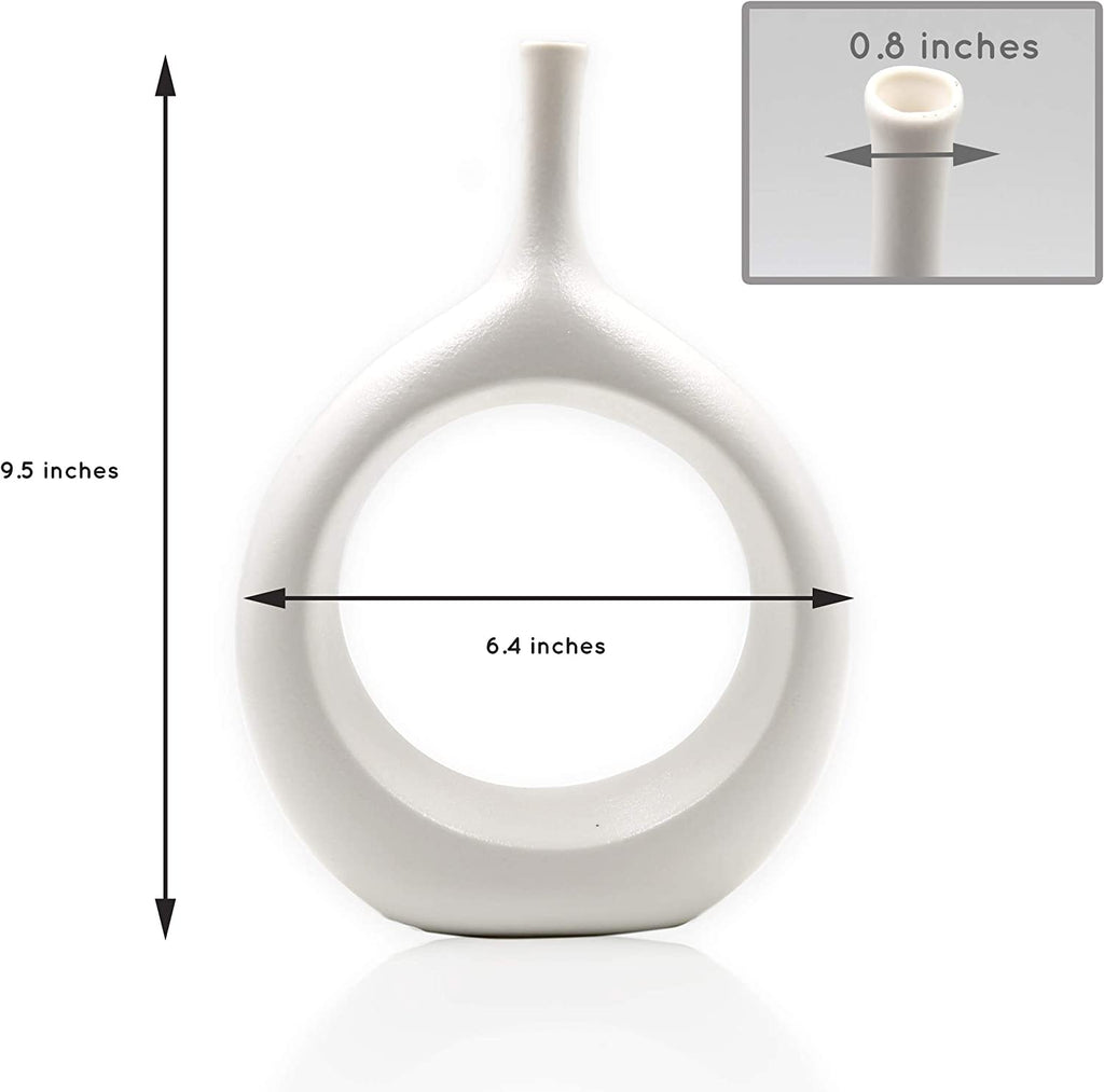 White Ceramic Vase