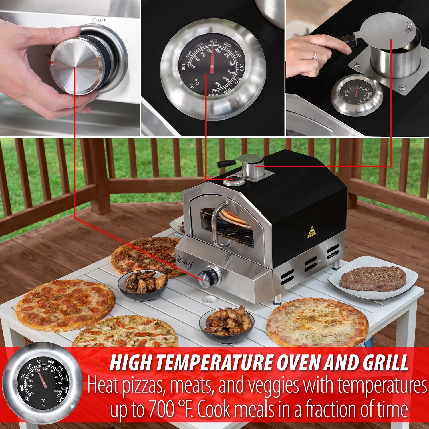Portable Outdoor Pizza Oven