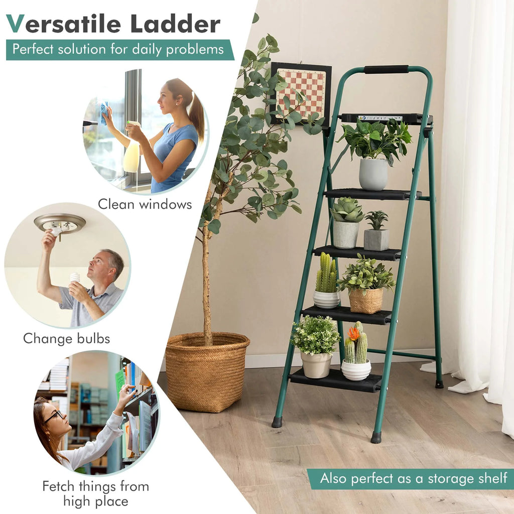 Portable 4 Step Ladder