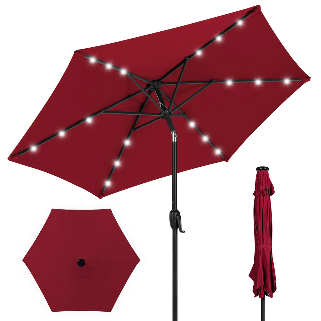 Outdoor Solar Umbrella 