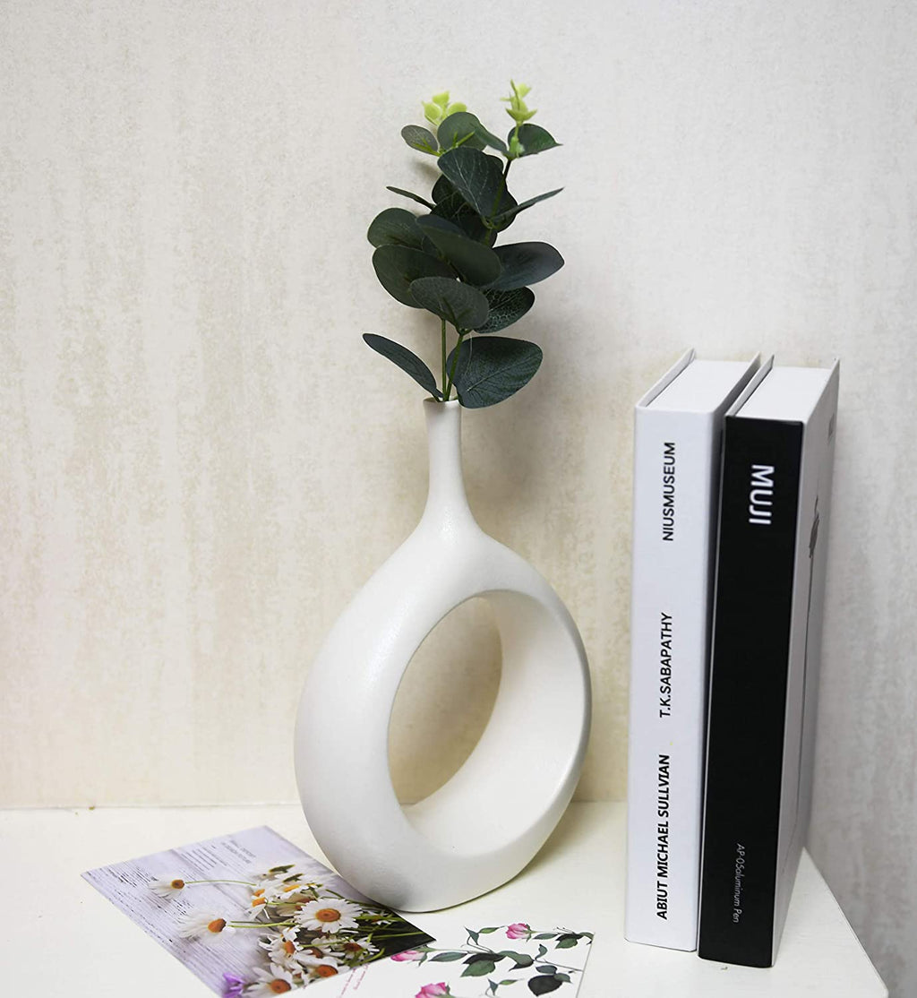 White Ceramic Vase