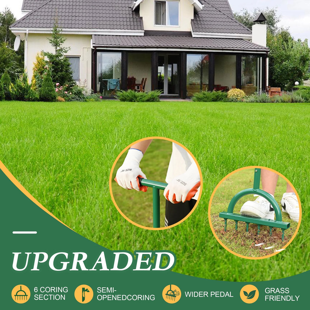 Yard Aerator with T-Handle