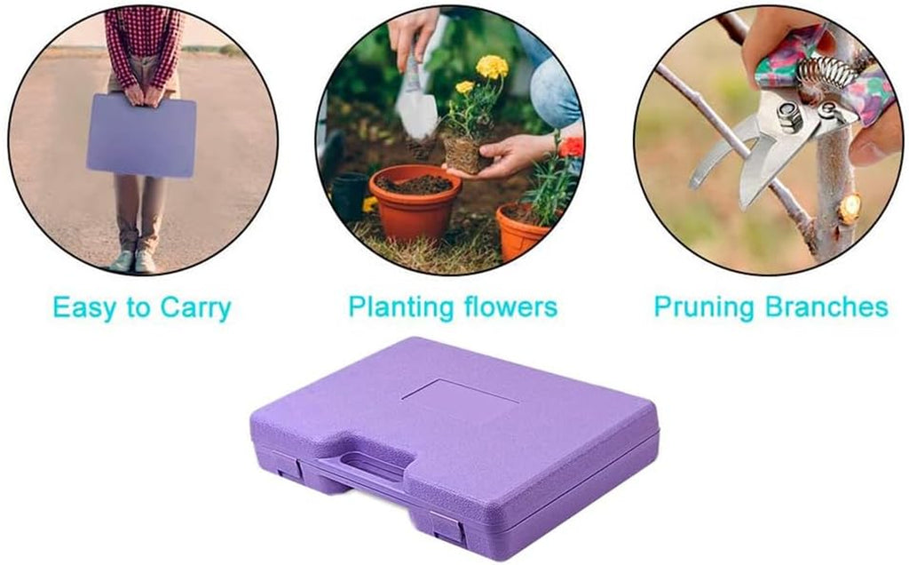 5 Pieces Garden Tools with Floral Print
