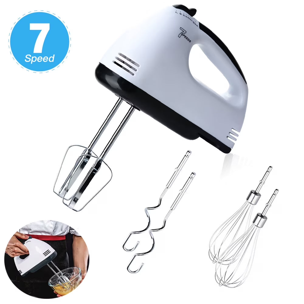 7-Speed Electric Hand Mixer 