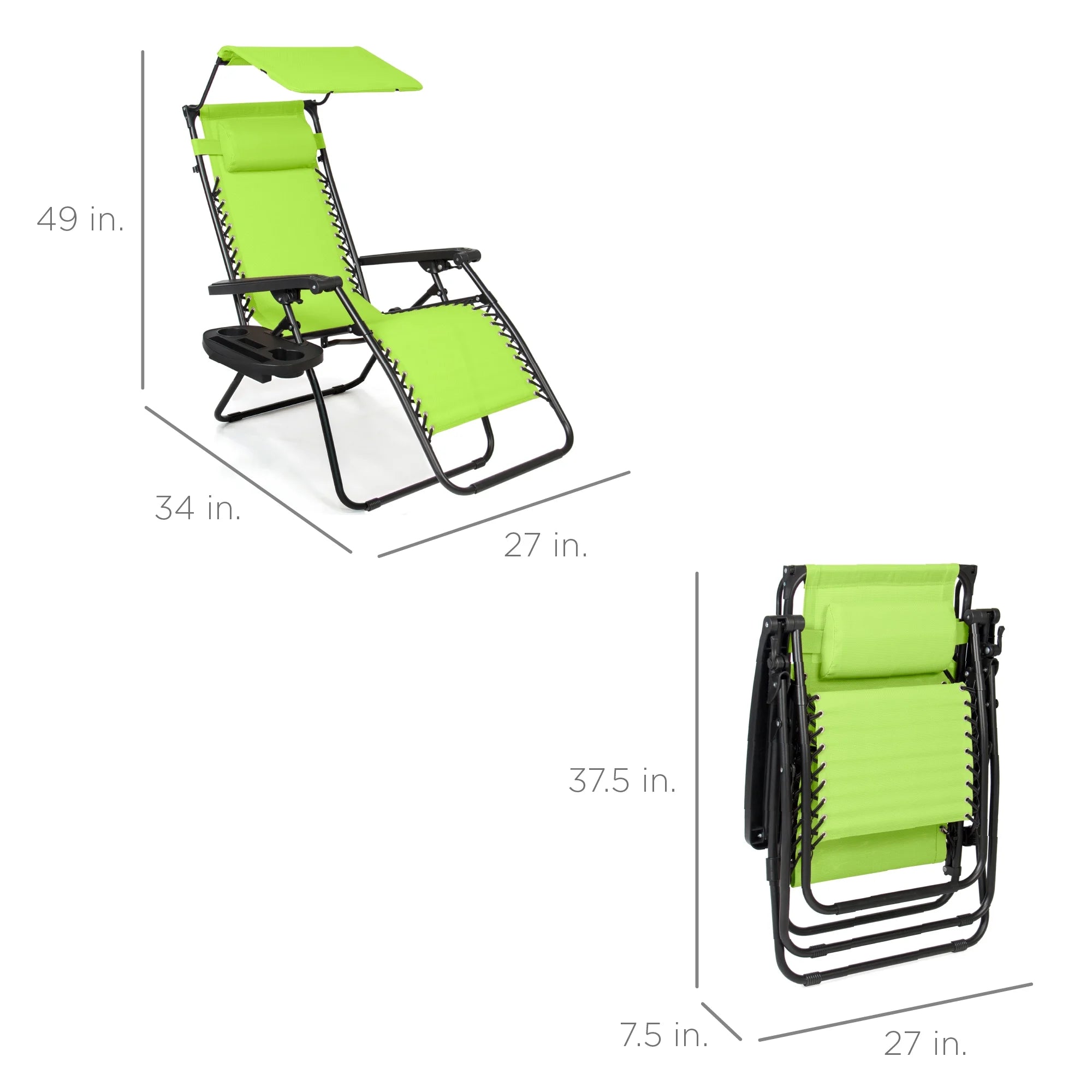 Folding Recliner Chair 