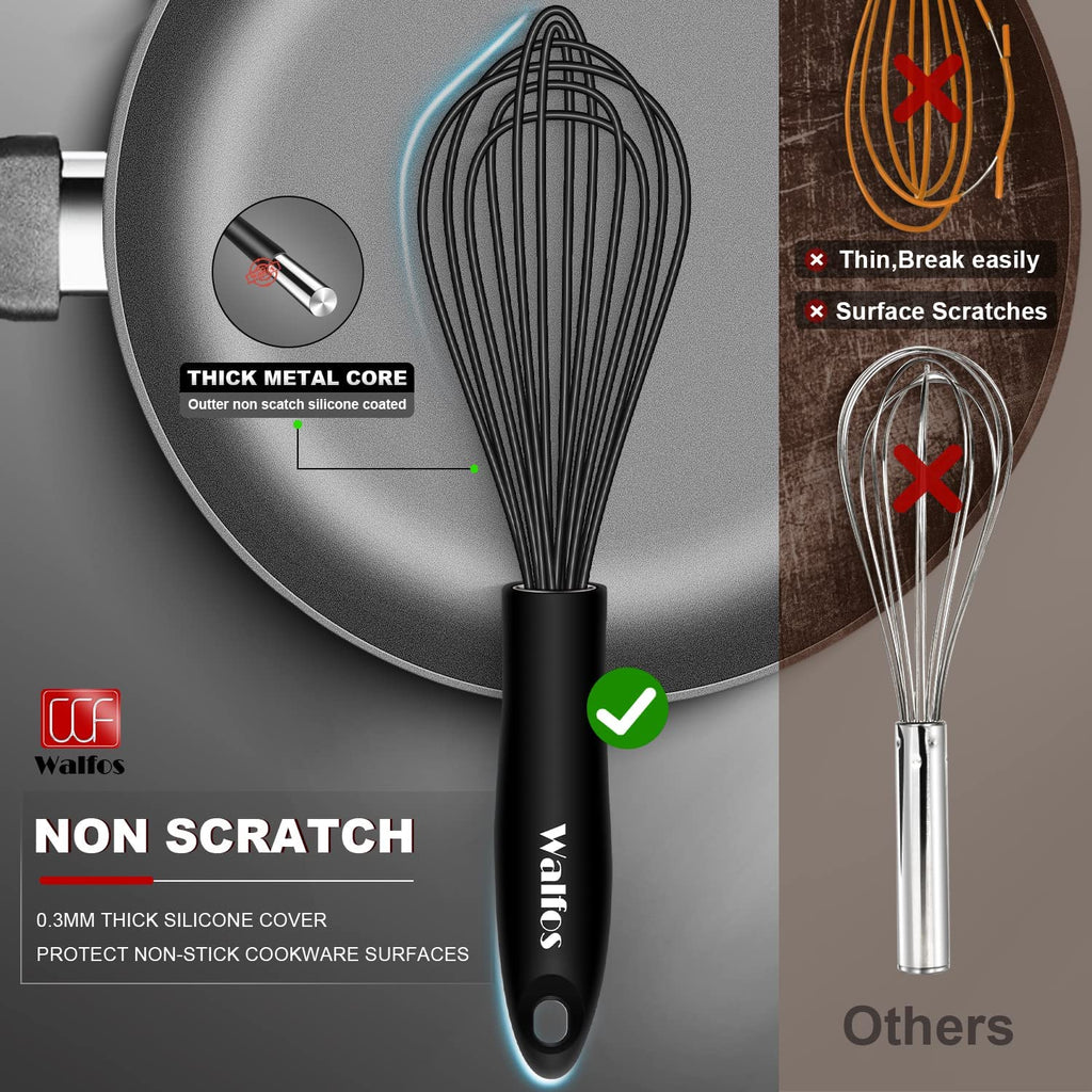 Stainless Steel Whisk Set of 3 