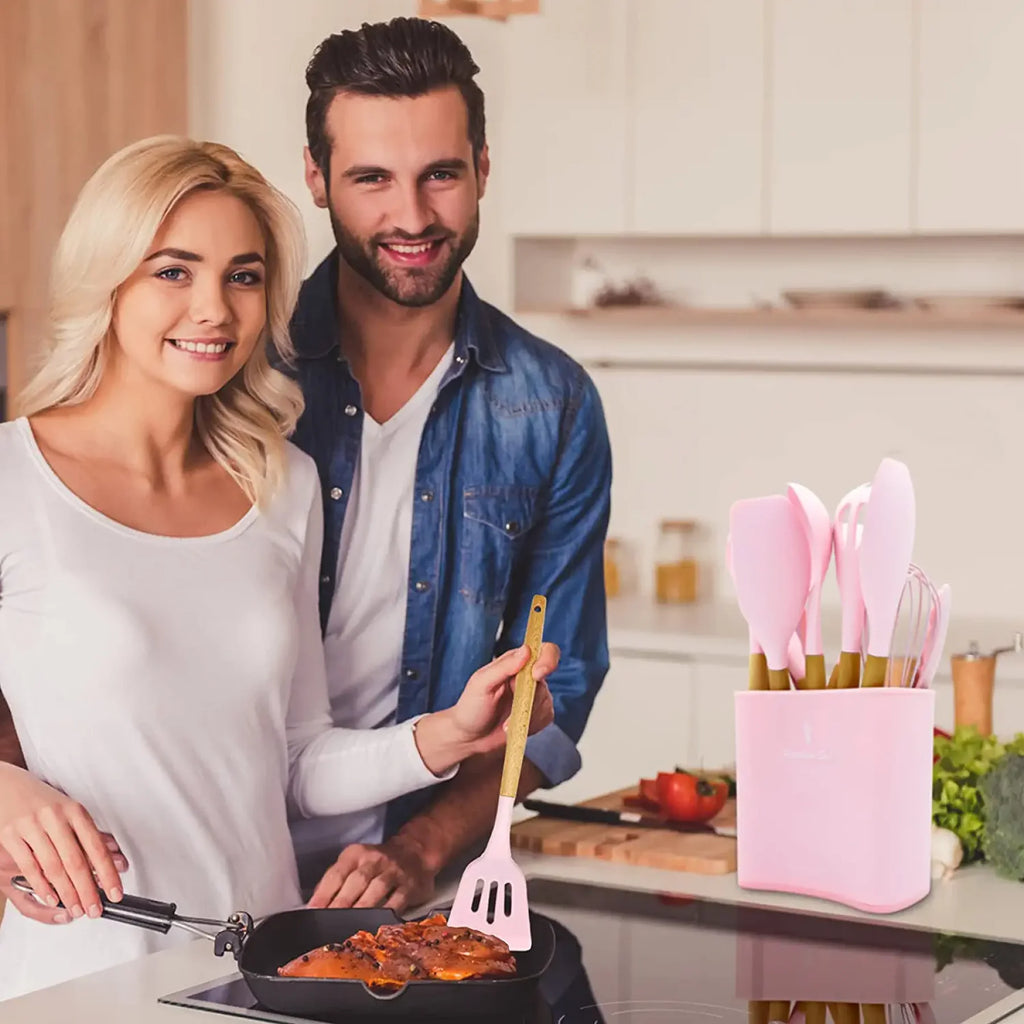 13 PCS  Non-Stick Cooking Set 