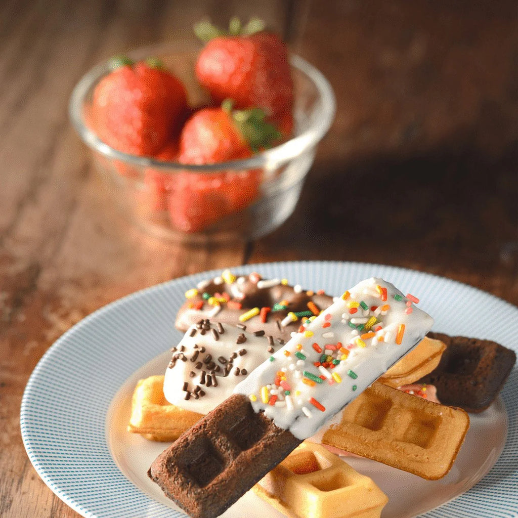 Mini Green Waffle Stick Maker 