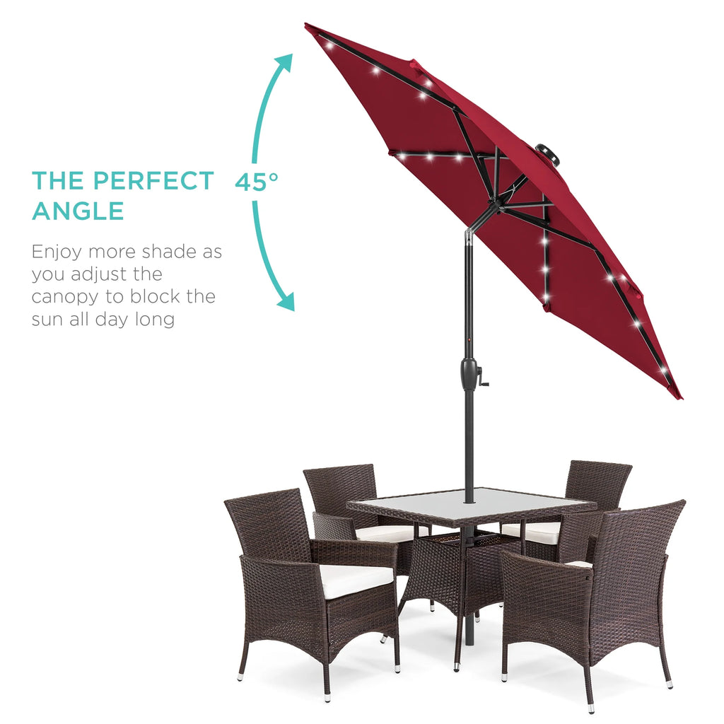 Outdoor Solar Umbrella 
