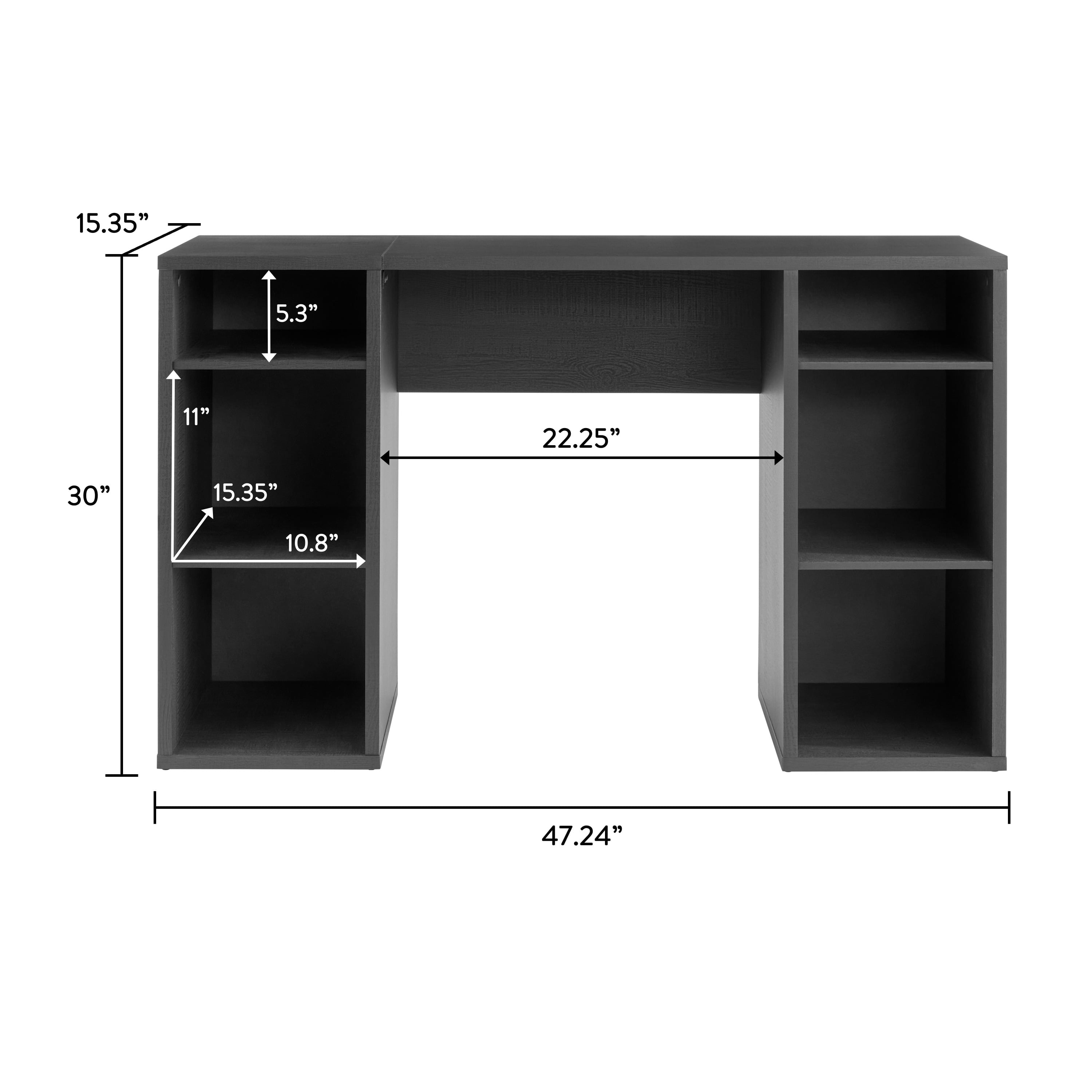 4-Cube Storage Desk