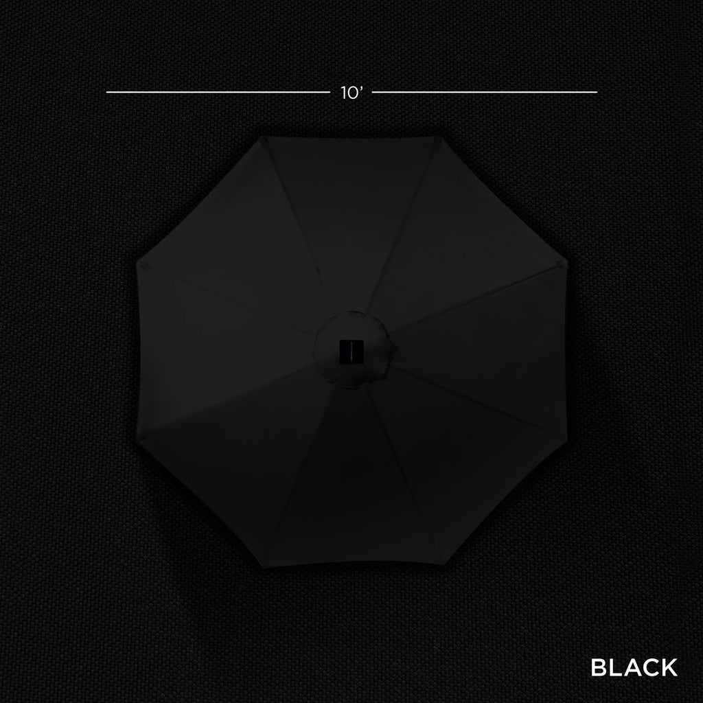 Solar LED Lighted Patio Umbrella 