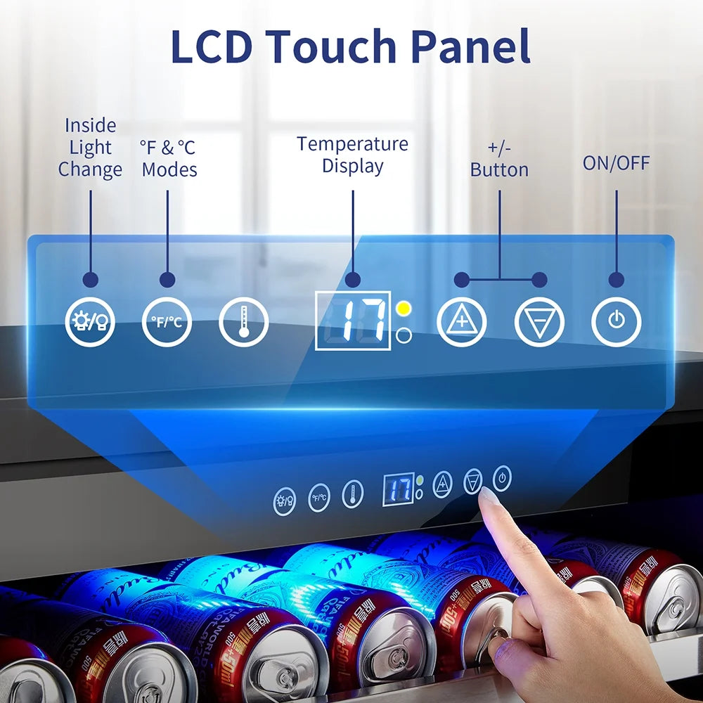 24 Inch Beverage Refrigerator 