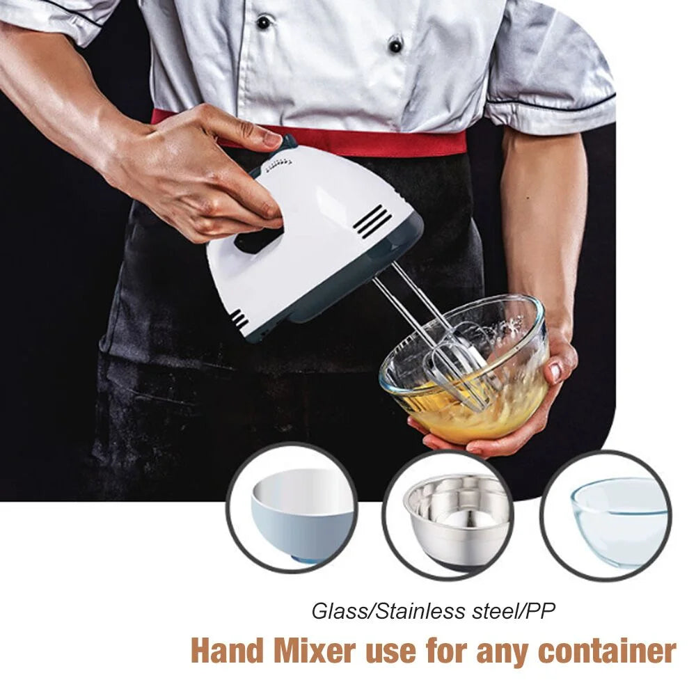 7-Speed Electric Hand Mixer 