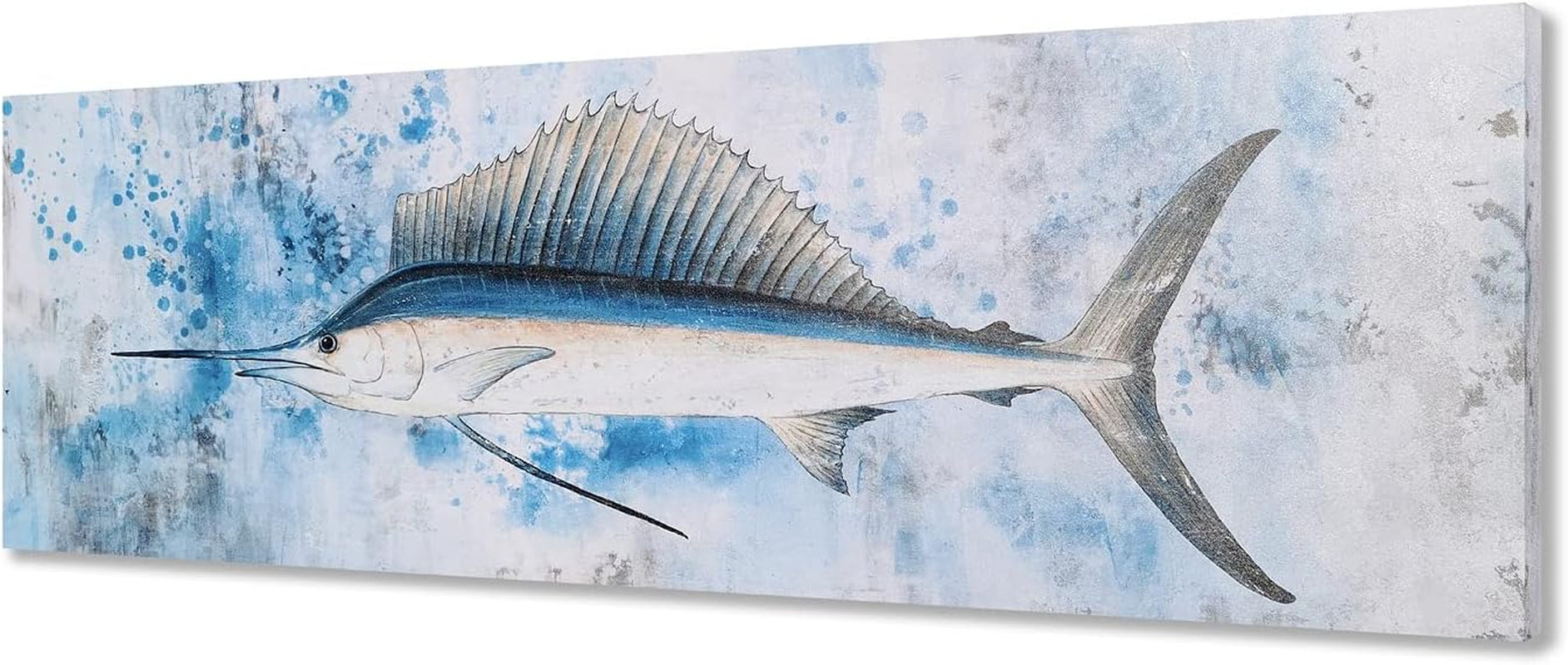 Swordfish Canvas Wall Art 