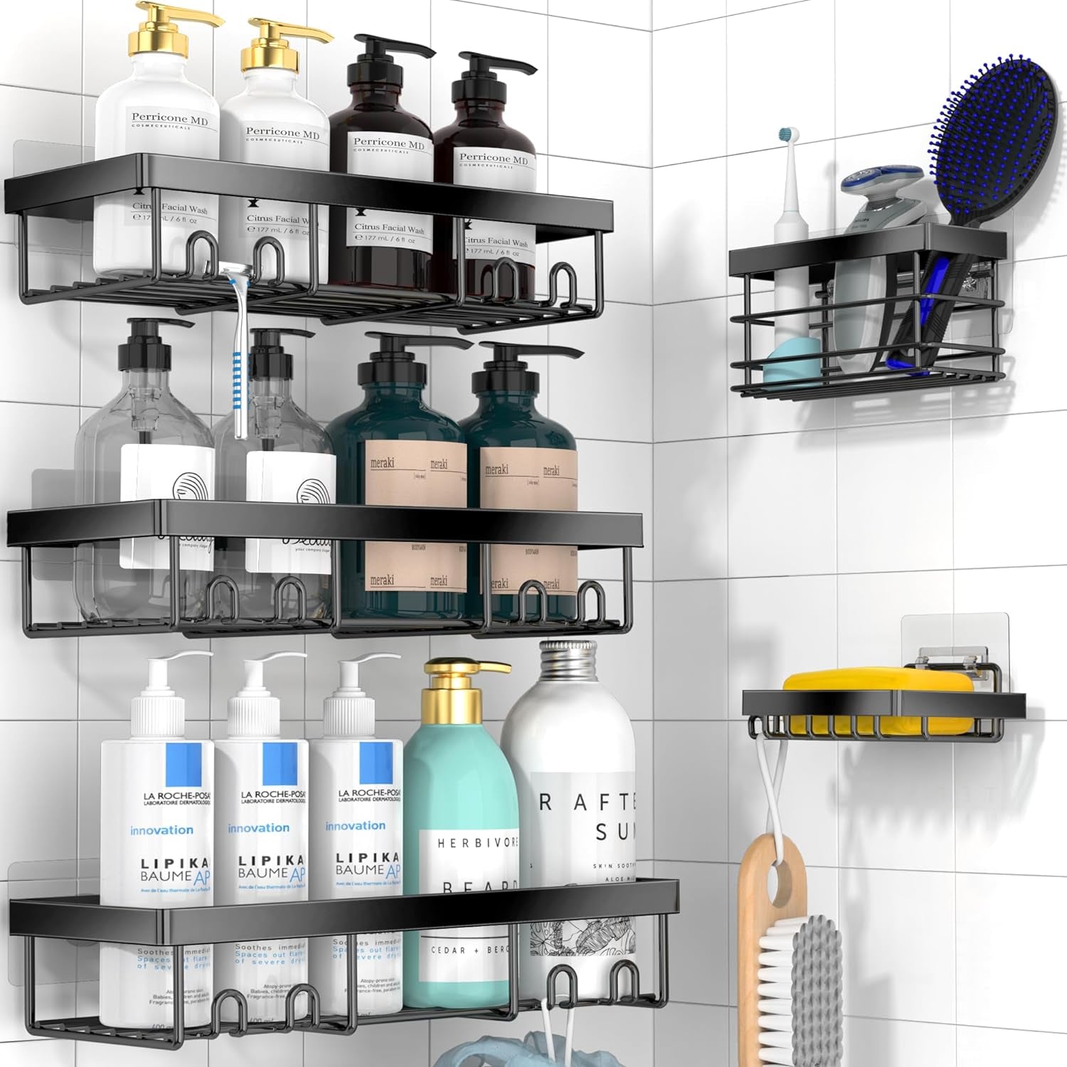 Adhesive Shower Organizer