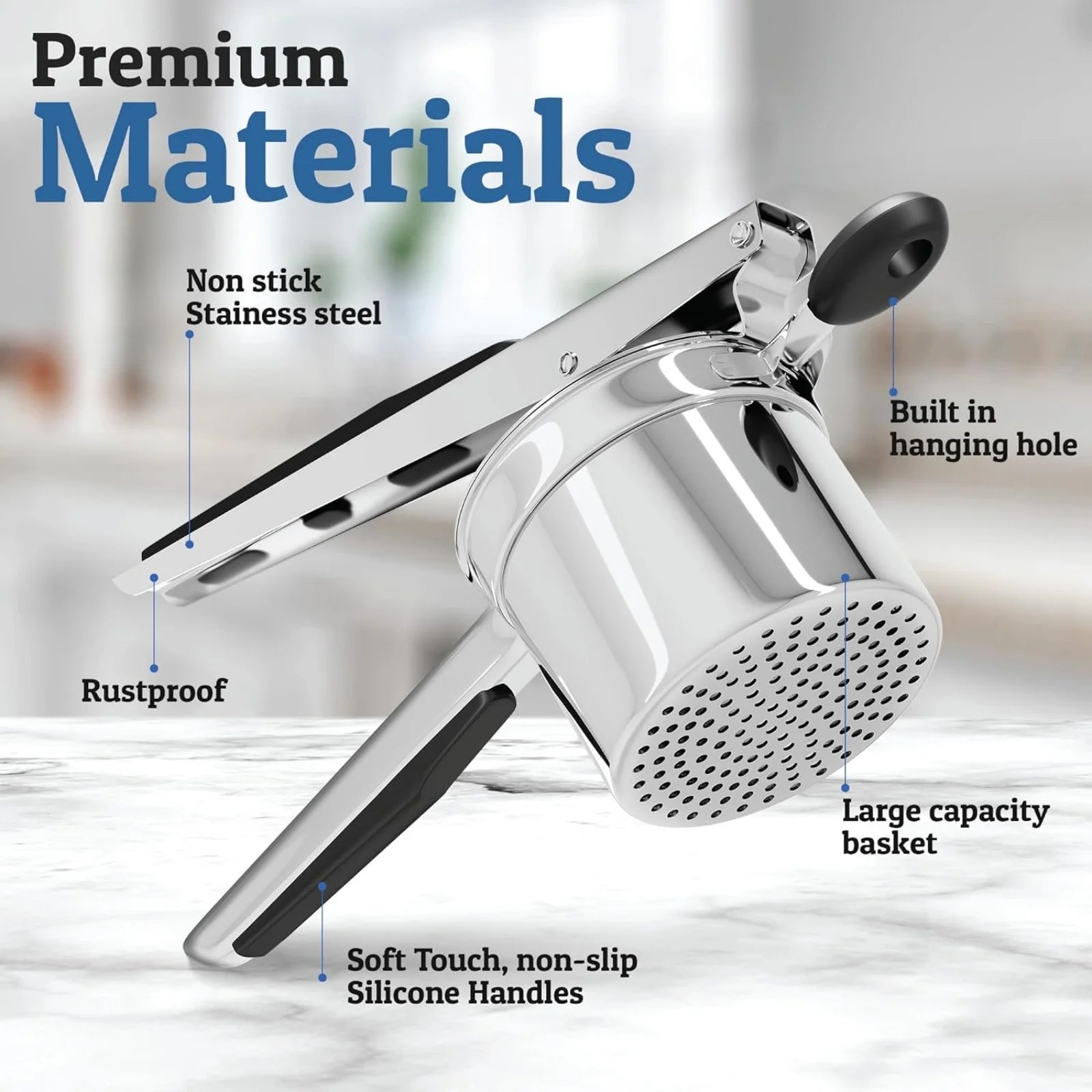 Heavy Duty Potato Masher 