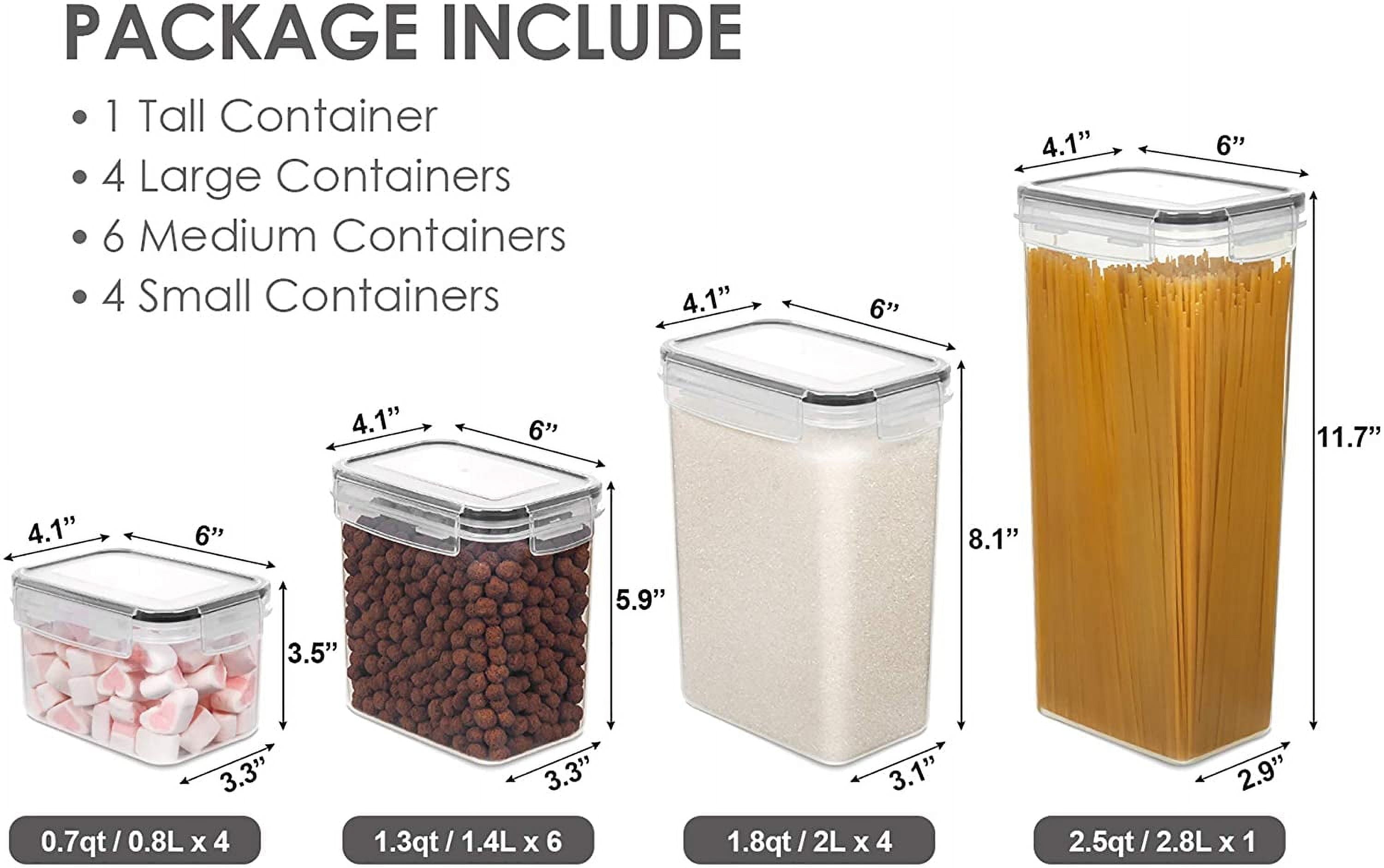 15 Packs Food Containers Set