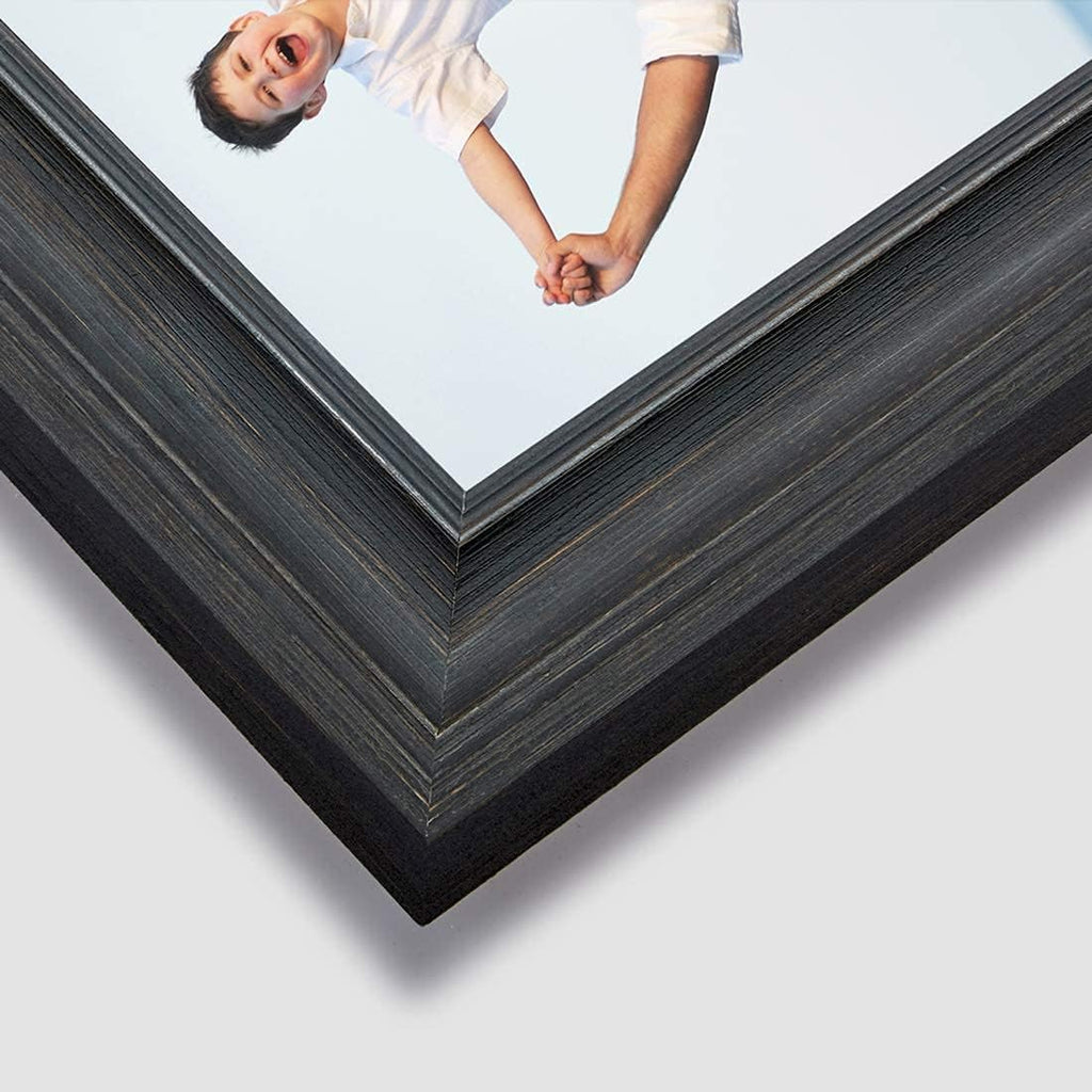 8X10 Picture Frames (3 Pack, Black) 