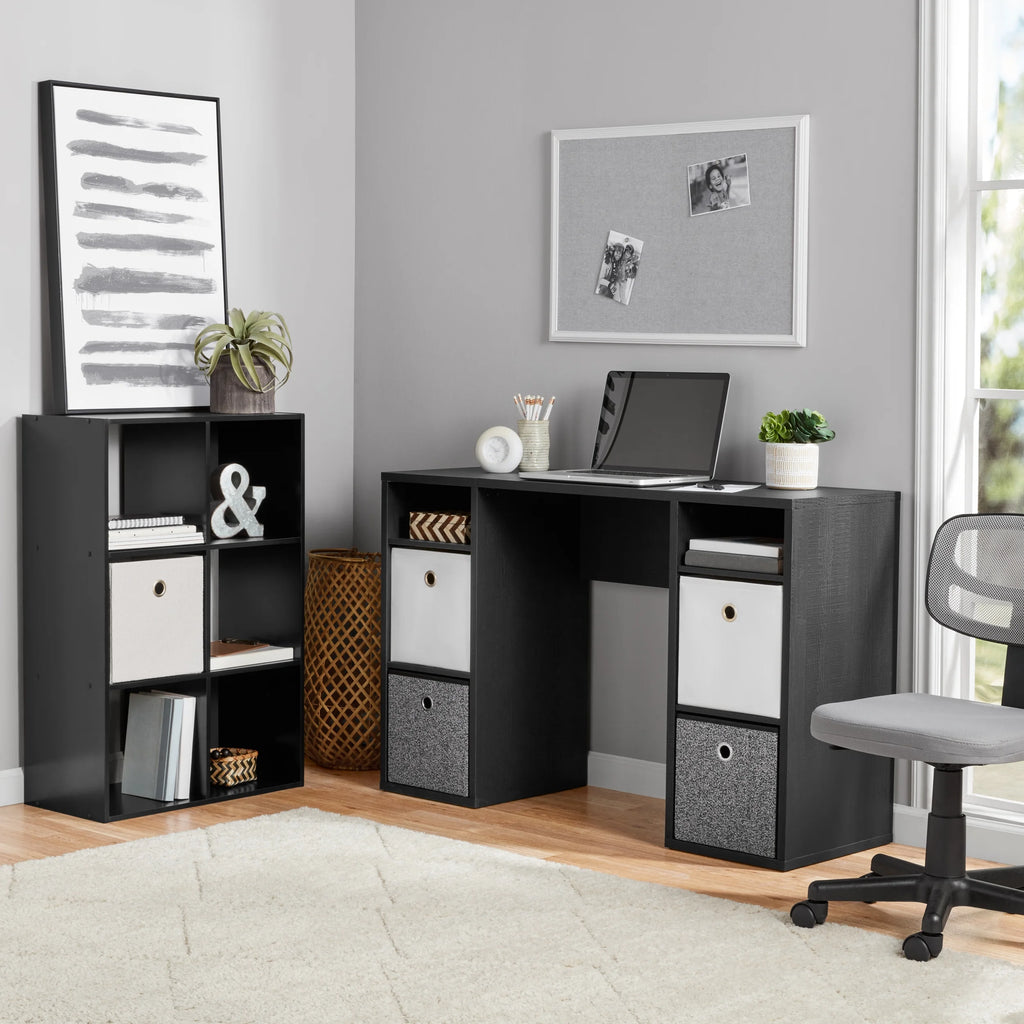 4-Cube Storage Desk