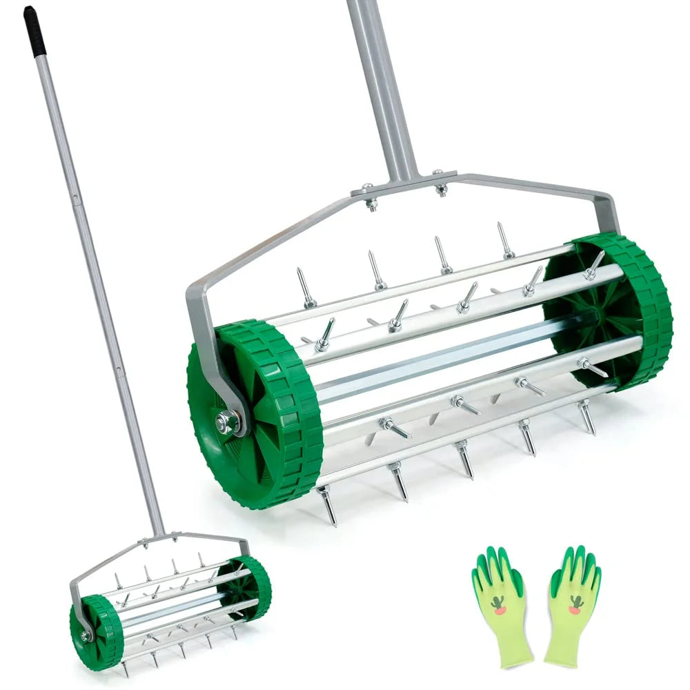 Rolling Lawn Aerator 