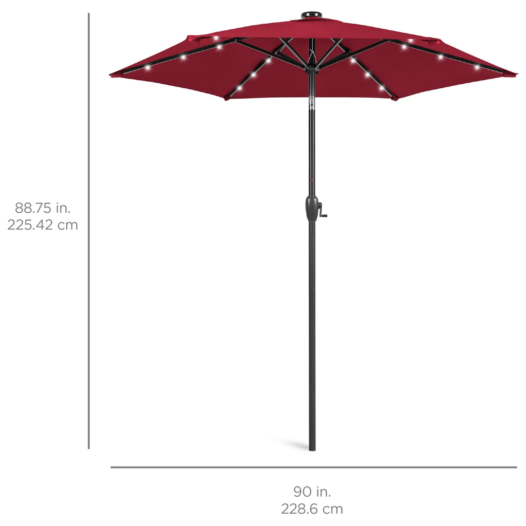 Outdoor Solar Umbrella 