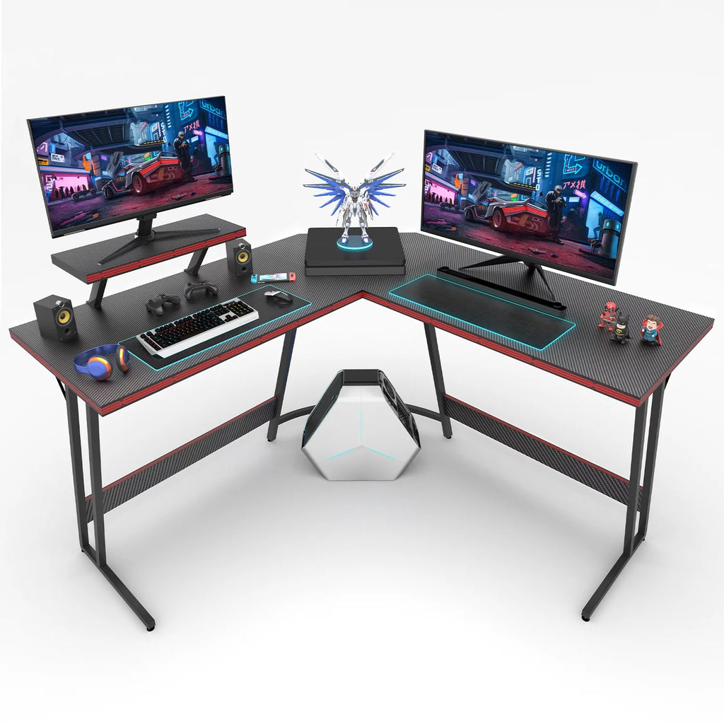 L-Shaped Gaming Desk 